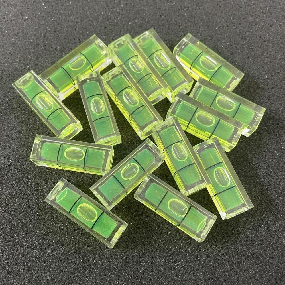 LONTIME ระดับฟองขนาดเล็ก, ระดับฟองพลาสติกสีเขียว, แฟชั่นสี่เหลี่ยมทนทาน 1.5*1.5*4 ซม. รูปแบบการวัดเครื่องมือห้องนั่งเล่น - รูปที่ 4