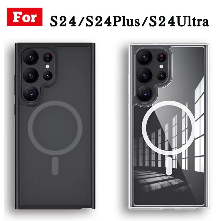 เคสผิวด้าน เคส แม่เหล็ก ชาร์จได้ สำหรับ SAMSUNG A06 A55 A16 S24FE A56 A36 S25 S23 S24 ultra S25fe S25ultra FE เคสมือถือ - รูปที่ 4