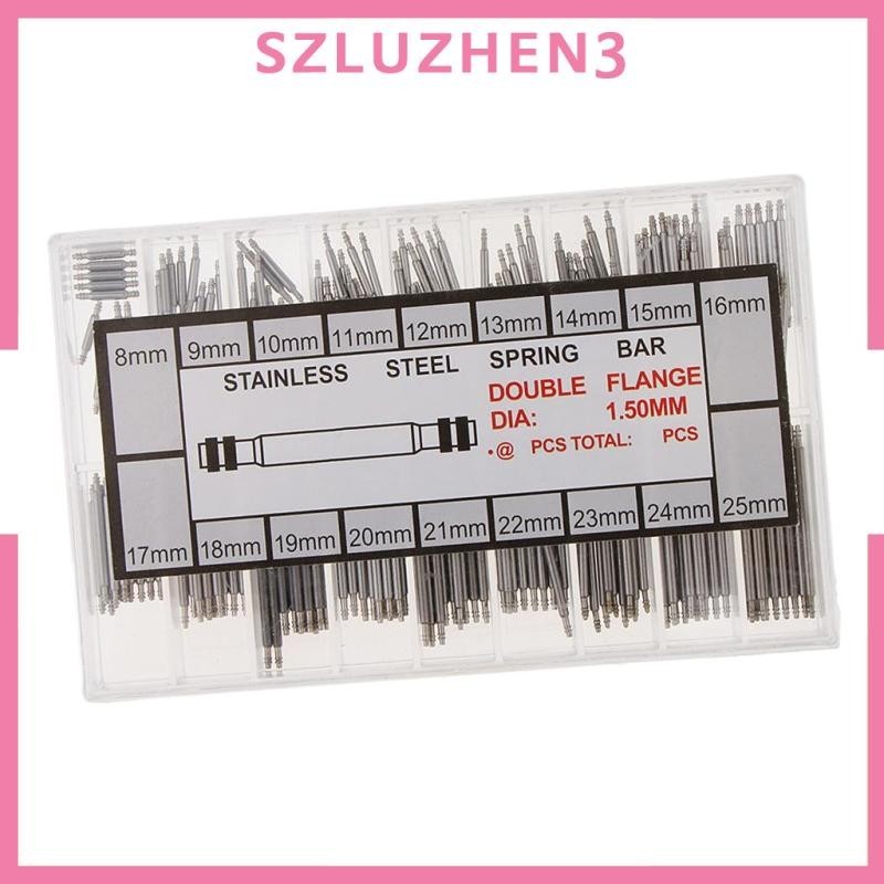 [Szluzhen3] สแตนเลส 8-25 มม. สายนาฬิกาสปริงสายรัด Pins ซ่อม
