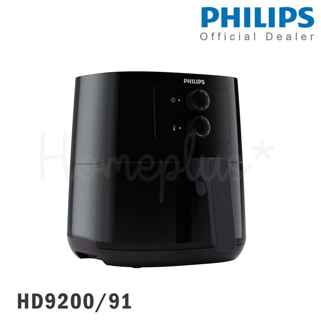 หม้อทอด PHILIPS หม้อทอดไร้น้ำมันไฟฟ้า รุ่น HD9200 ความจุ 4.1 ลิตร ประกัน 2 ปี HD9200/91