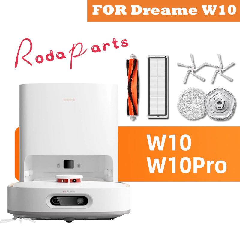 อะไหล่ Dreame Bot W10 / W10 Pro แปรง ผ้าถู ฟิลเตอร์ แปรงปัดข้าง