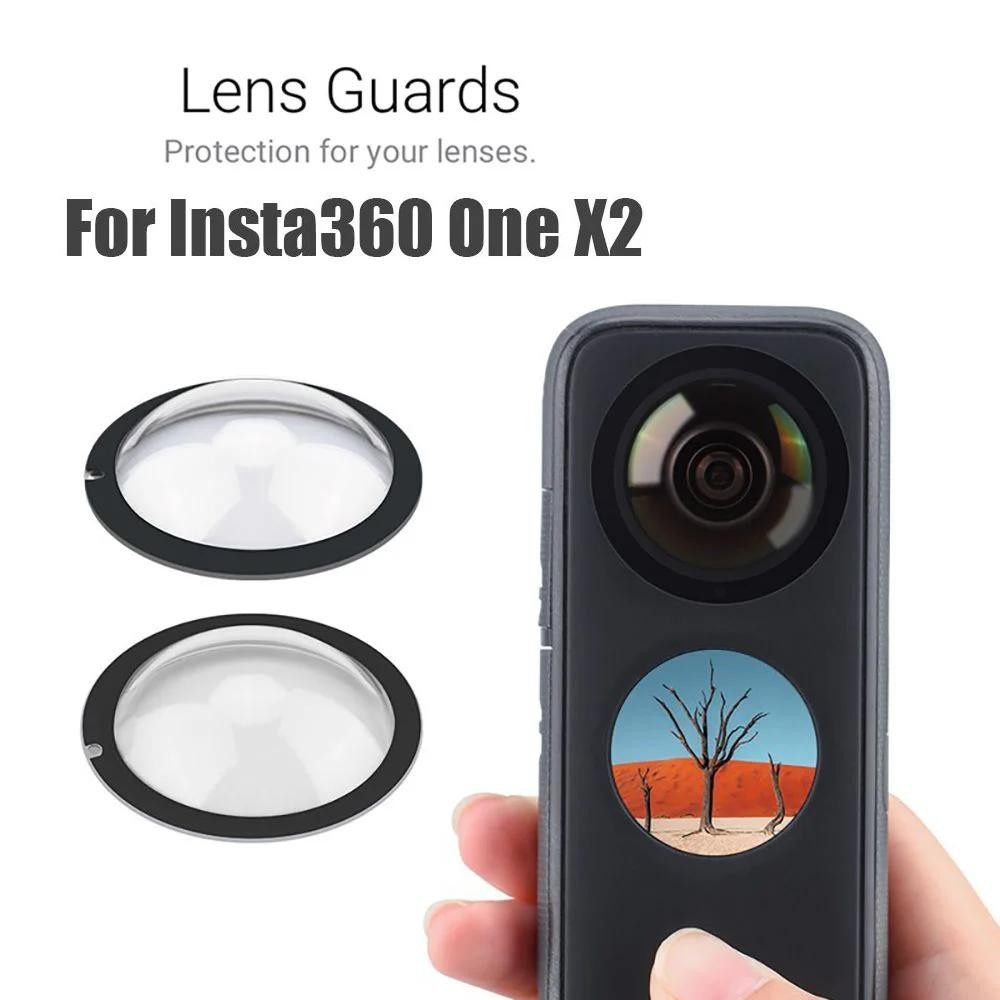 ใหม่ การ์ดป้องกันเลนส์กล้อง 360 องศา อุปกรณ์เสริม สําหรับ Insta 360 ONE X2 Insta 360 ONE X2