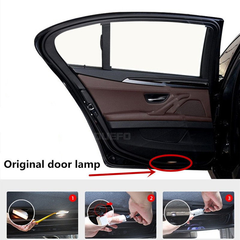 ไฟโปรเจคเตอร์ LED ติดประตูรถยนต์ อุปกรณ์เสริม สําหรับ Mini Cooper One S JCW R55 R56 R50 R53 R60 F55 F56 Countryman 2 ชิ้น - รูปที่ 4