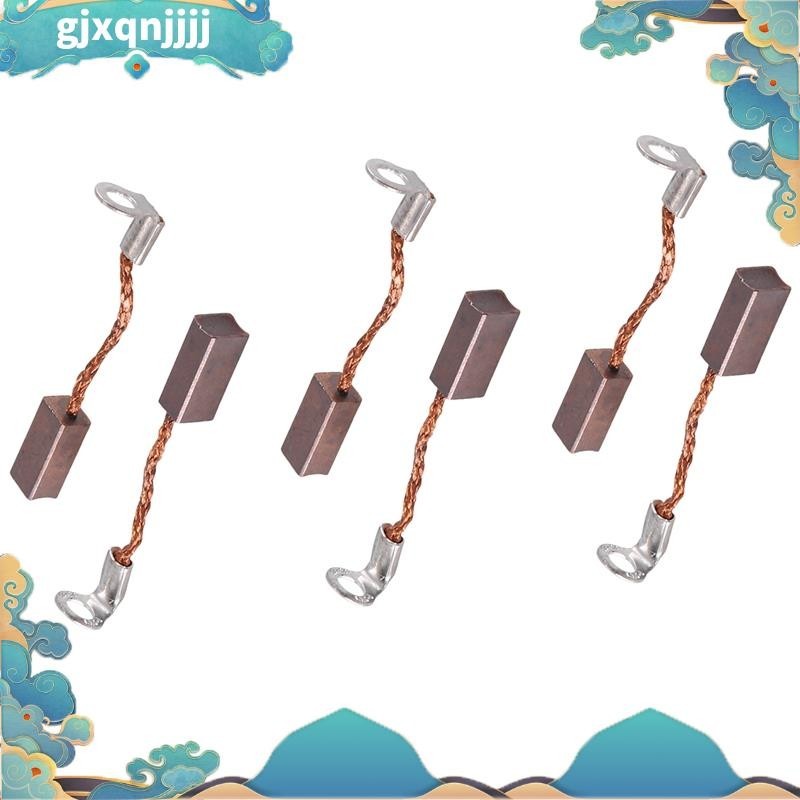 แปรงคาร์บอน 540 550 อะไหล่มอเตอร์แปรงถ่าน 6 ชิ้น