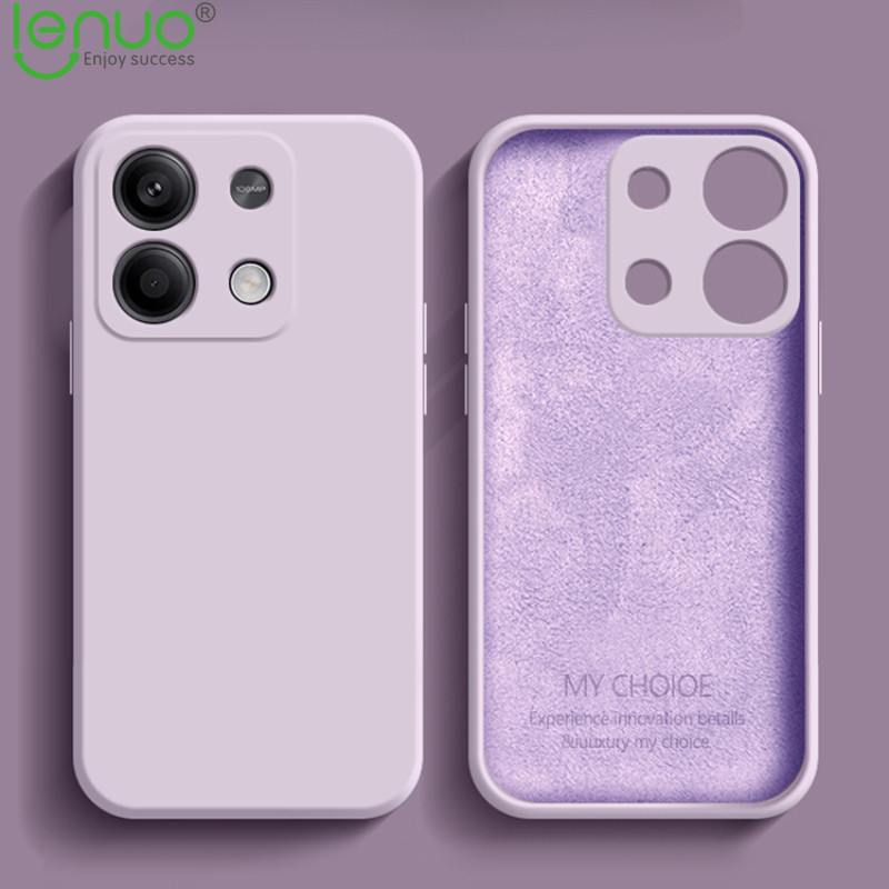 Lenuo เคสโทรศัพท์มือถือ ซิลิโคนนิ่ม บางมาก กันกระแทก สําหรับ Redmi Note 13 Pro Plus Poco F6 X6 M6 Pro 4G 5G Case