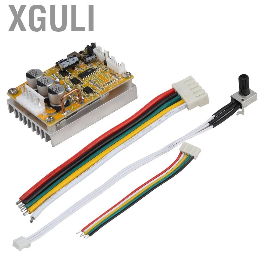 Xguli Three-phase Dc Sensorless Brushless Motor Controller  5V-36V 350W DC PWM Driver Board