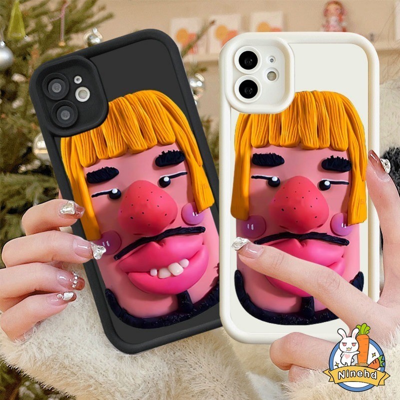 เคสโทรศัพท์มือถือ กันกระแทก ลายตลก สร้างสรรค์ สําหรับ Redmi 13C A1 Redmi Note 13 12 11 9 10 Pro 4G 5G Redmi 10C 12C 9A 9C 9T 9 Xiaomi 11 Lite - รูปที่ 3