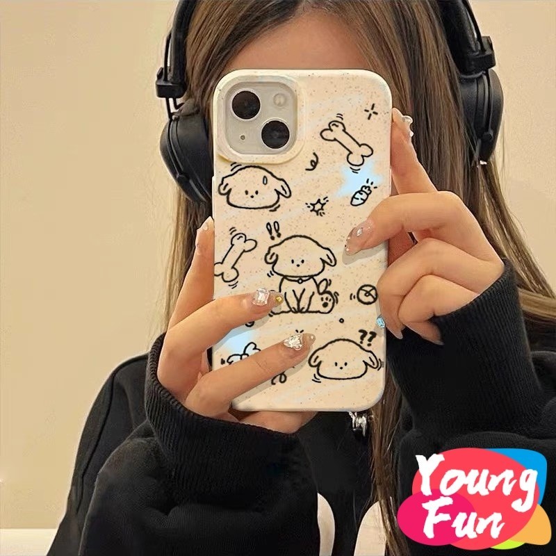 สําหรับ oppo ลายการ์ตูนแมวน่ารัก หมา ก้าน A17 A57 A77 4G A96 A16 A16S A74 A55 A54 4G 5G A33 2020 A52 A72 A92 A15S A15S A31 A12E A3S A9 A5เคสโทรศัพท์มือถือ ลายเส้นข้าวสาลีน่ารัก ย่อยสลายได้ เป็นมิตรกับสิ่งแวดล้อม