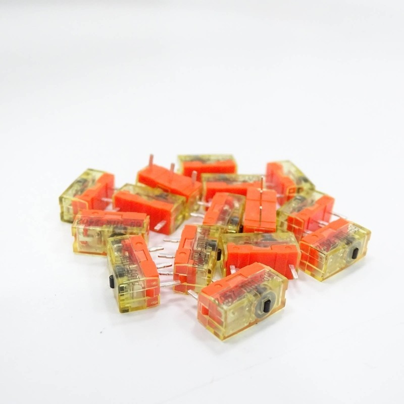 Fun 2 ชิ้น 10 ชิ้น TTC Micro Switch 100 ล้านคลิกอายุการใช้งานเมาส์ปุ่ม Micro Switches 3Pins