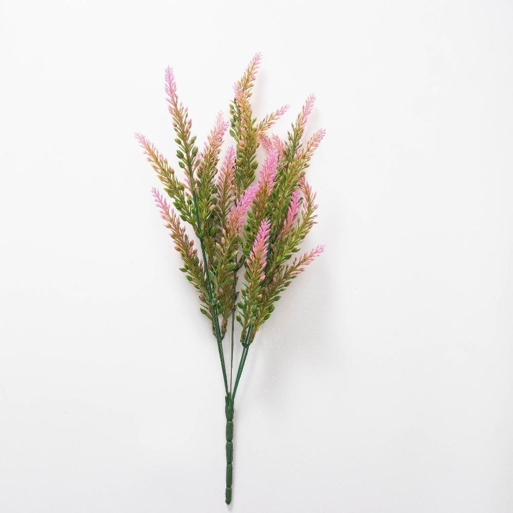 Aiping ช่อดอกลาเวนเดอร์ปลอม พลาสติก สําหรับตกแต่งบ้าน งานแต่งงาน ปาร์ตี้ - รูปที่ 4