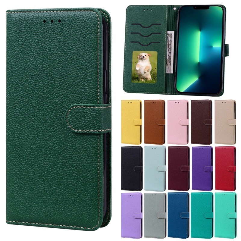 เคสโทรศัพท์มือถือ ฝาพับ พร้อมช่องใส่บัตร สําหรับ OPPO A98 A92 A92S A73 A72 A52 A17 A17K A16K A11 A11X A9 A7 AX7 A5 A3S A1 F23 R11S C11 2020
