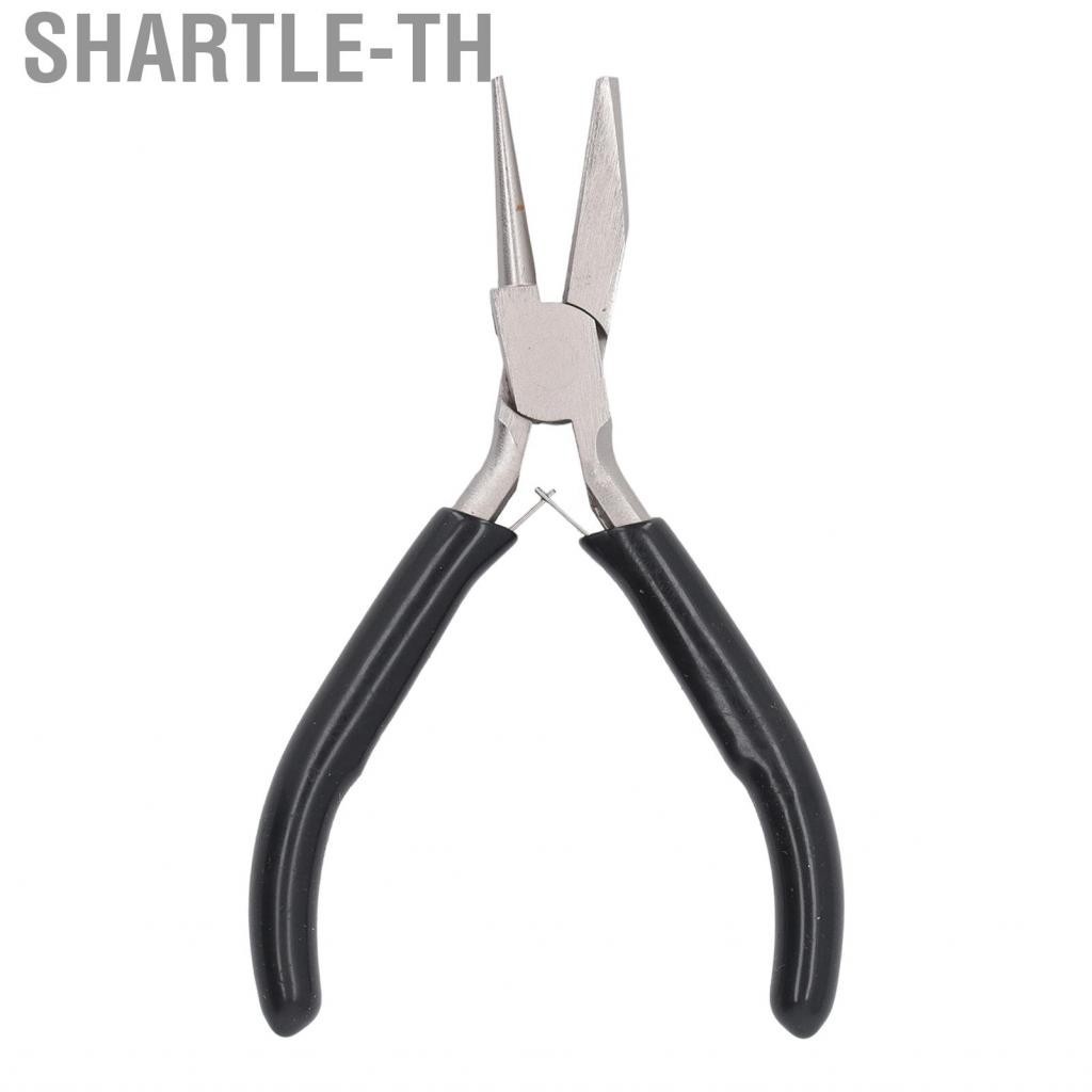 Shartle-th 5in Wire Looping Pliers Half Concave Round Nose Carbon Steel Winding Tool