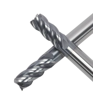 เอ็นมิลคาร์ไบด์ 4ฟัน แข็ง70HRC - CARBIDE ENDMILL (M1-M8) รุ่นยาวปกติ