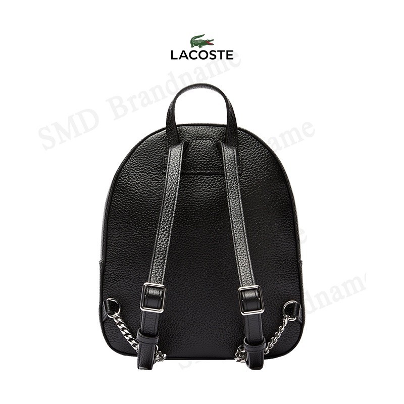กระเป๋าเป้จุของ Lacoste กระเป๋าเป้สะพายหลัง รุ่น Lacoste Women's Croco Crew Embossed Logo Leather Mini Backpack