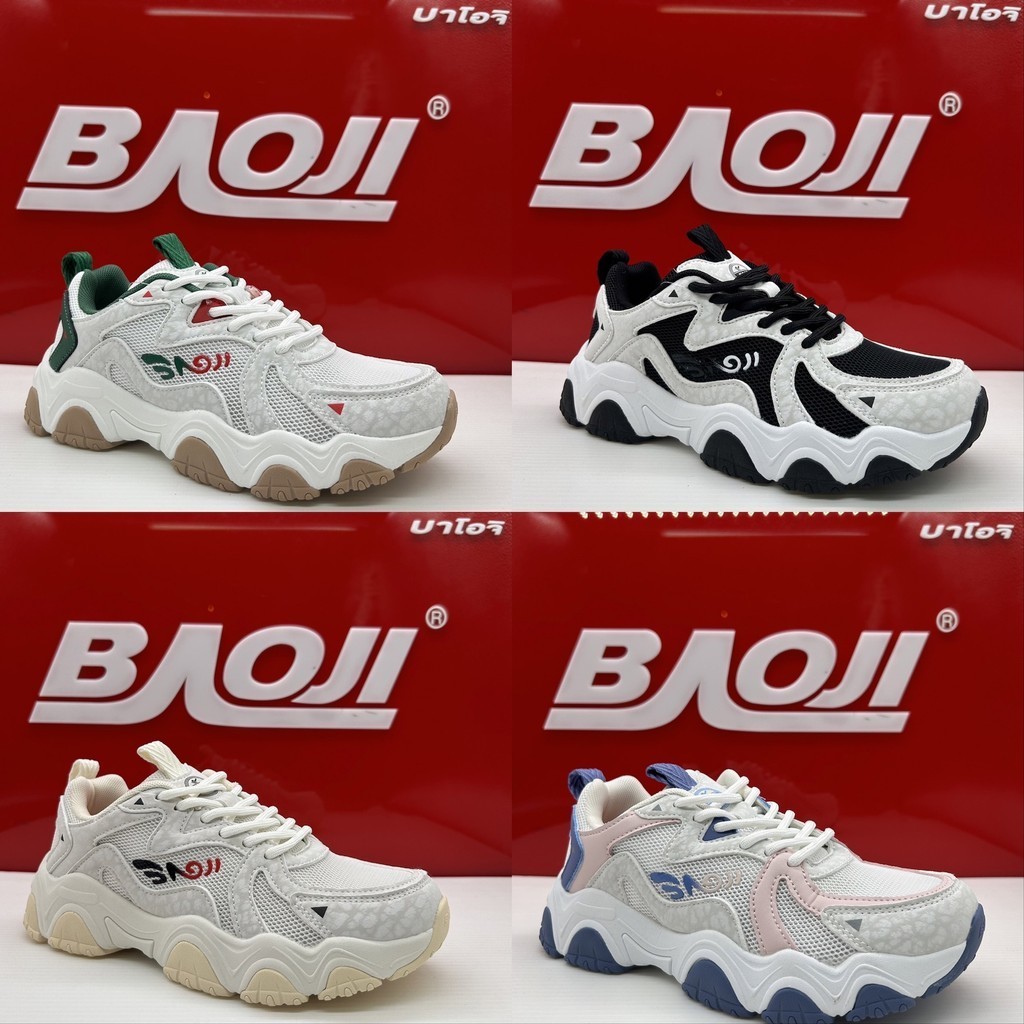 [New 03/2024] Baoji บาโอจิ รองเท้าผ้าใบผู้หญิง bjw1051