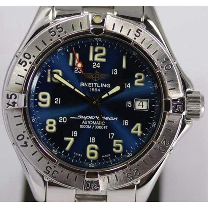 Breitling นาฬิกาข้อมืออัตโนมัติ Super Ocean A17040 สําหรับผู้ชาย