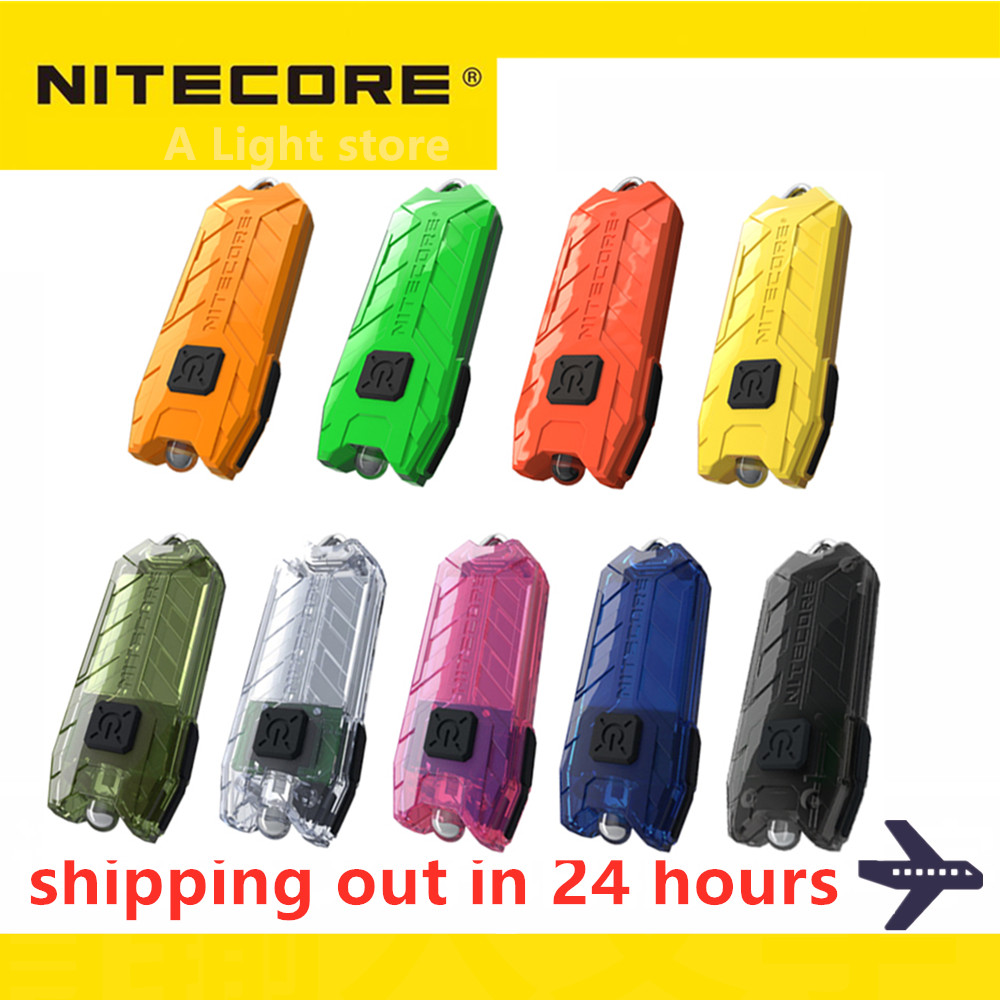 Nitecore ไฟฉาย V2.0 แบบพกพา น้ําหนักเบา ชาร์จ USB EDC กันน้ํา หลากสี