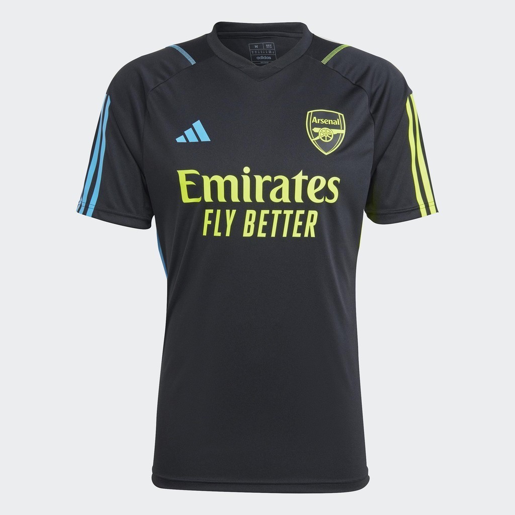 adidas ฟุตบอล เสื้อซ้อม Arsenal Tiro 23 ผู้ชาย สีดำ HZ2181