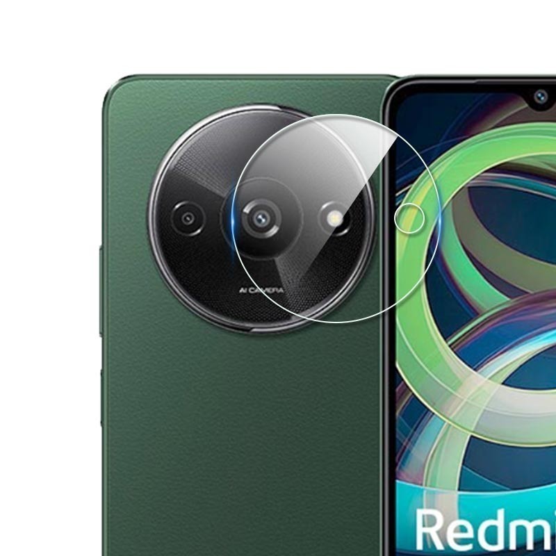 ฟิล์มกระจกนิรภัยกันรอยหน้าจอ เลนส์กล้อง 3D ด้านหลัง แบบโค้ง สําหรับ Redmi13 4G Redmi A3 2024 007
