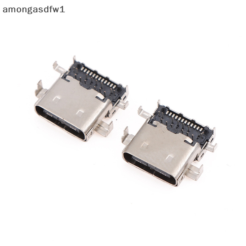 Amongasdfw1 ใหม่ พอร์ตชาร์จ USB Type-C สําหรับแล็ปท็อป HP SPECTRE X360 15-BL 2 ชิ้น