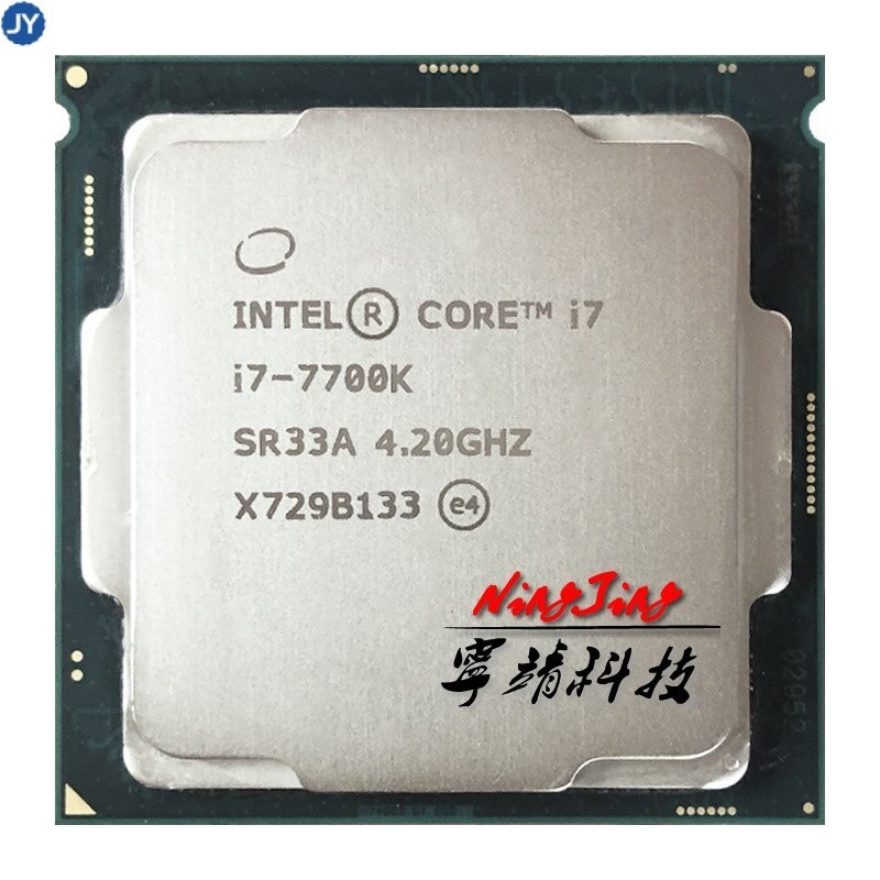 【พร้อมส่ง】intel Core โปรเซสเซอร์ CPU i7-7700K i7 7700K 4.2 GHz quad-core แปดเธรด 8 ม. 91W LGA 1151