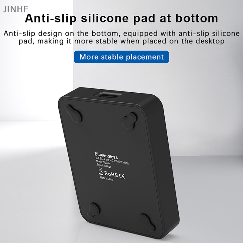 [BestBuyshop] เคส M2 NVME Docking Station M Key USB M 2 USB C SSD NVME และ NGFF Hdd SSD Docking Station Base ใหม่ พร้อมส่ง