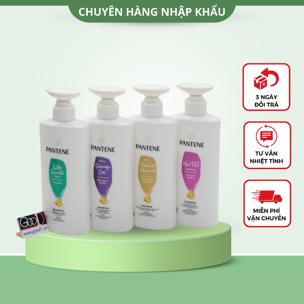 ( รุ ่ นใหม ่ 2024🌹 Pantene Thailand Shampoo - Long Day Shiny Hair Loss Prevention