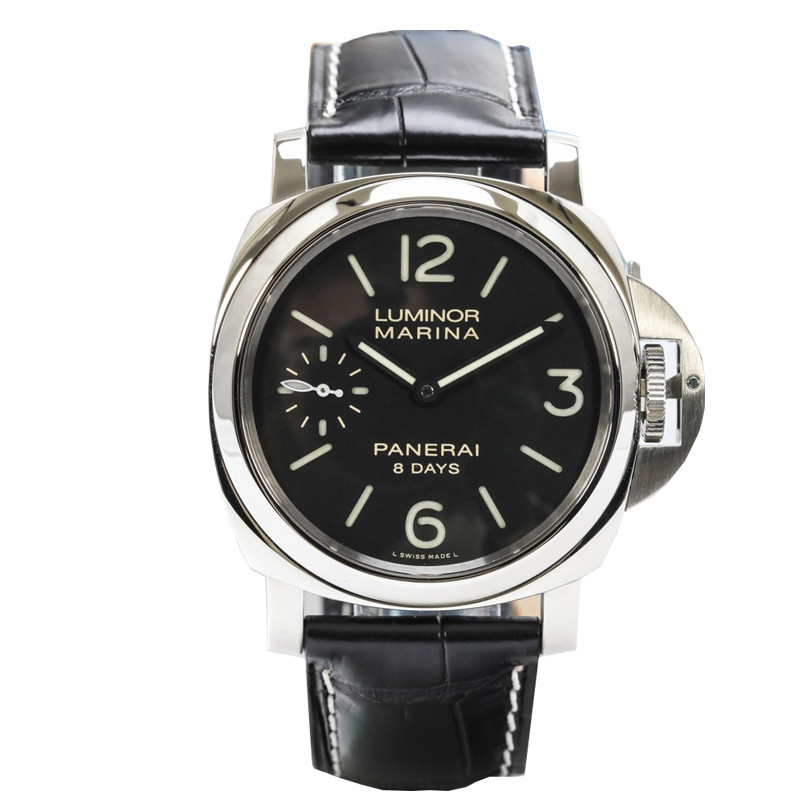 Panerai PaneRai Series นาฬิกาข้อมือ กลไกแมนนวล พลังงานยาว สีดํา สําหรับผู้ชาย PAM00510