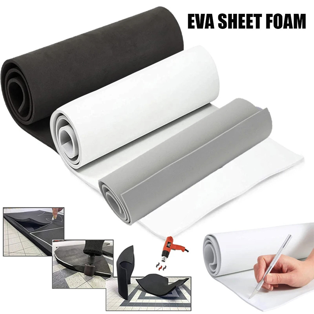 Safe Cosplay EVA Foam Sheet,1mm to 10mm Thick, Black Foam Sheets Roll，35x100cm,High Density for Cosplay Costume, Crafts, DIY Projects 133/180 ราคา ถูกที่สุด ดีลบีเคเค แกลเลอรีภาพที่ 3