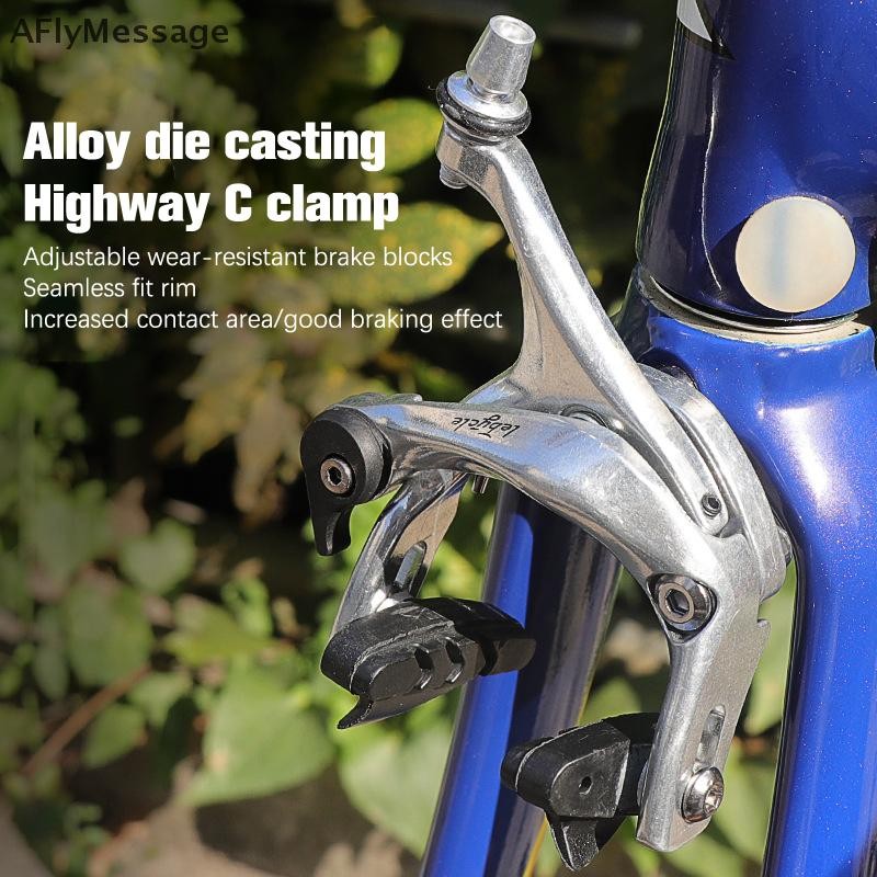 AFl Racing เบรคหน้า-หลัง universal clamp แขนยาว C อะไหล่เบรค TH