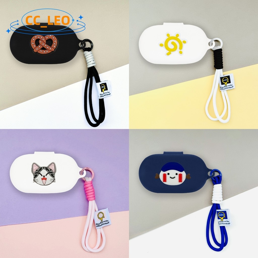 Compatible with Sony WF-C510 Case Cute Cat Claw Lanyard Pendant Cartoon Silicone Soft Case Suitable 