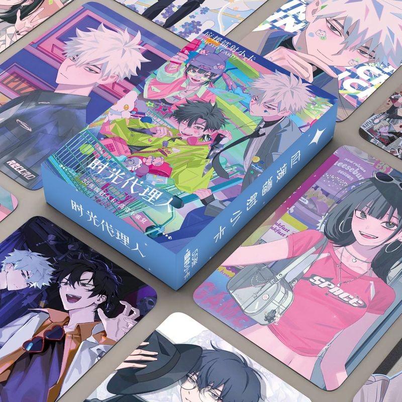 Link Click Anime Laser LOMO Cards – กล่องละ 55 ใบ – Charles, Lucas, และ Qiao Ling – กล่องสุ่มการ์ดสะสม