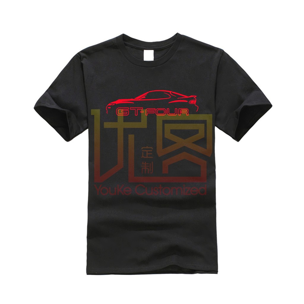 เสื้อยืดฝ้ายสไตล์ฤดูร้อน ได้แรงบันดาลใจจาก CELICA GT4 ST185