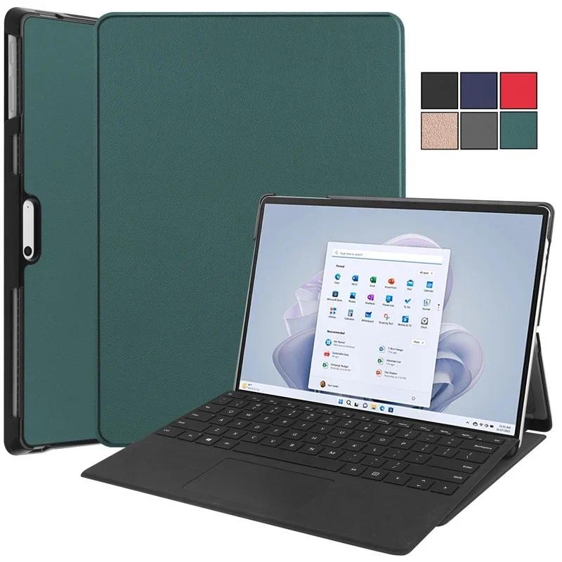 สําหรับ Microsoft Surface Pro 11 10 9 กรณี 2024 13 นิ้ว Flip Stand Hard PC กลับเด็กแท็บเล็ตสําหรับ M