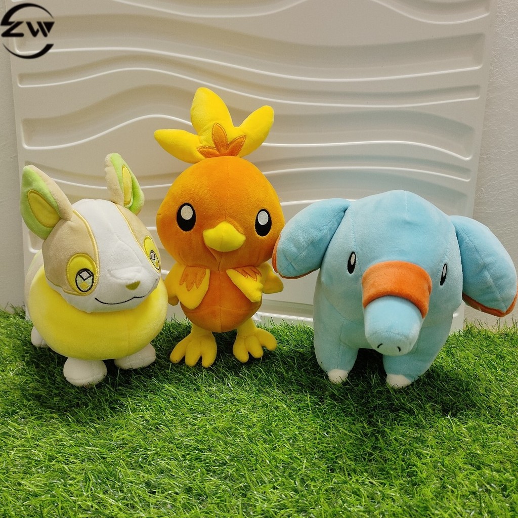 Zw Pokemon Phanpy Torchic Yamper Charmander ตุ๊กตาของเล่นเด็ก Plushie ตุ๊กตาของขวัญ