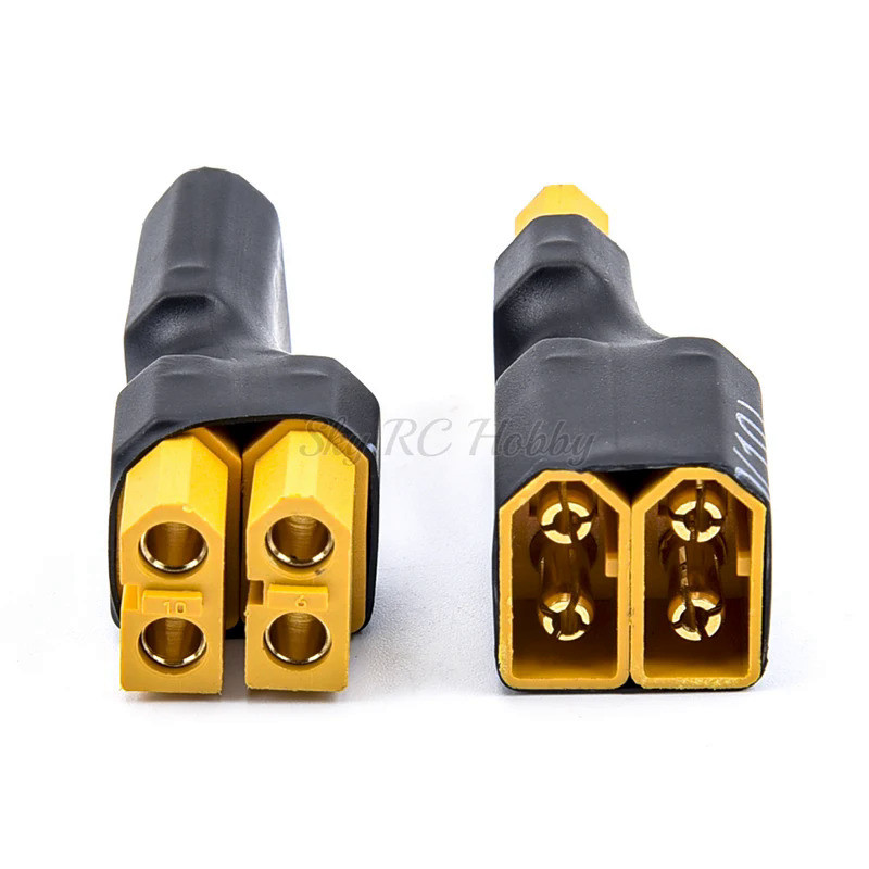 KS 1PCS XT60หญิง XT-60ปลั๊ก Parallel Series Connector Converter Adapter สายไฟสำหรับ Turnigy / Zippy