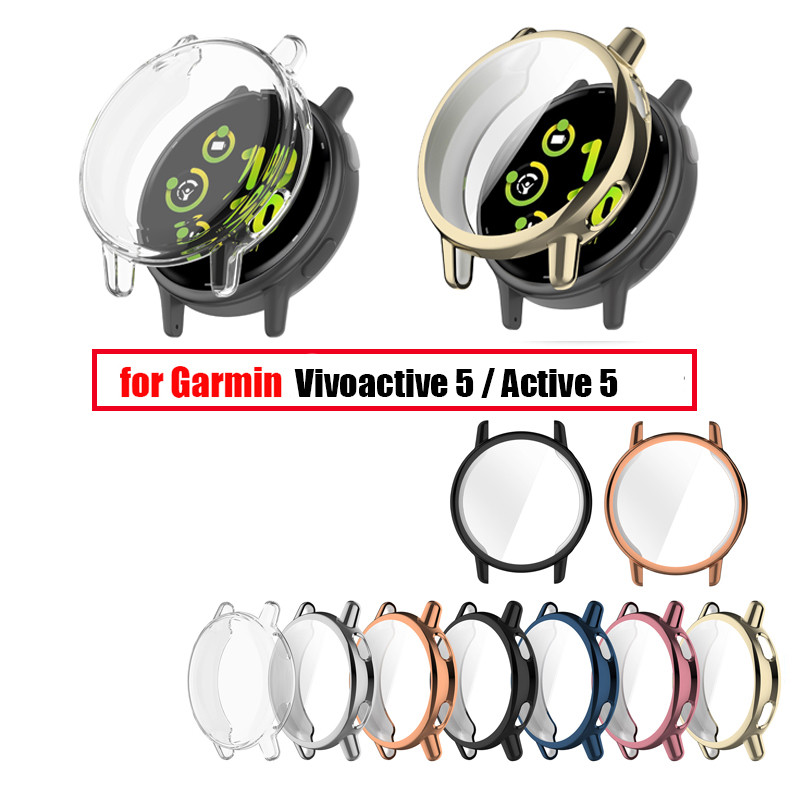 เคส TPU ฝาครอบป้องกันหน้าจอสําหรับ Garmin Vivoactive 5 Active 5