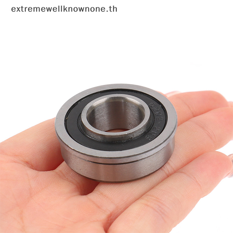 Ewth F6202 ตลับลูกปืนเม็ดกลมหน้าแปลน ขนาด 16*35*11 มม. อุปกรณ์เสริม สําหรับรถเข็น รถบรรทุก สวน EWTH