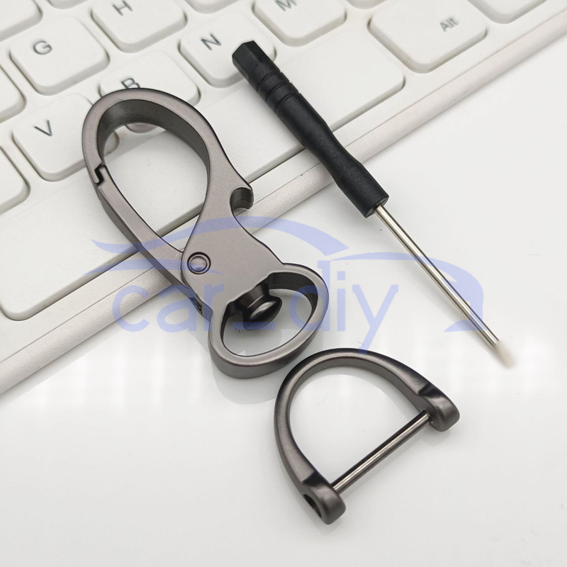 หรูหราพวงกุญแจโลหะ Creative Alloy ฤดูใบไม ้ ผลิ Key Chain Creative DIY ออกแบบสําหรับรถยนต ์ รถจักรยานยนต ์ Home Key ผู ้ ถือตกแต ่ ง