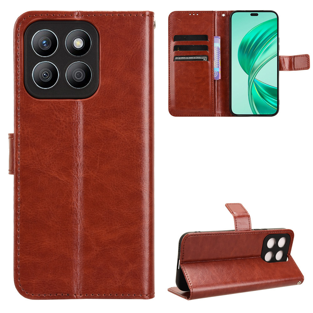 เคสโทรศัพท์หนัง PU ฝาพับ พร้อมช่องใส่บัตร สําหรับ Honor X8b X8b