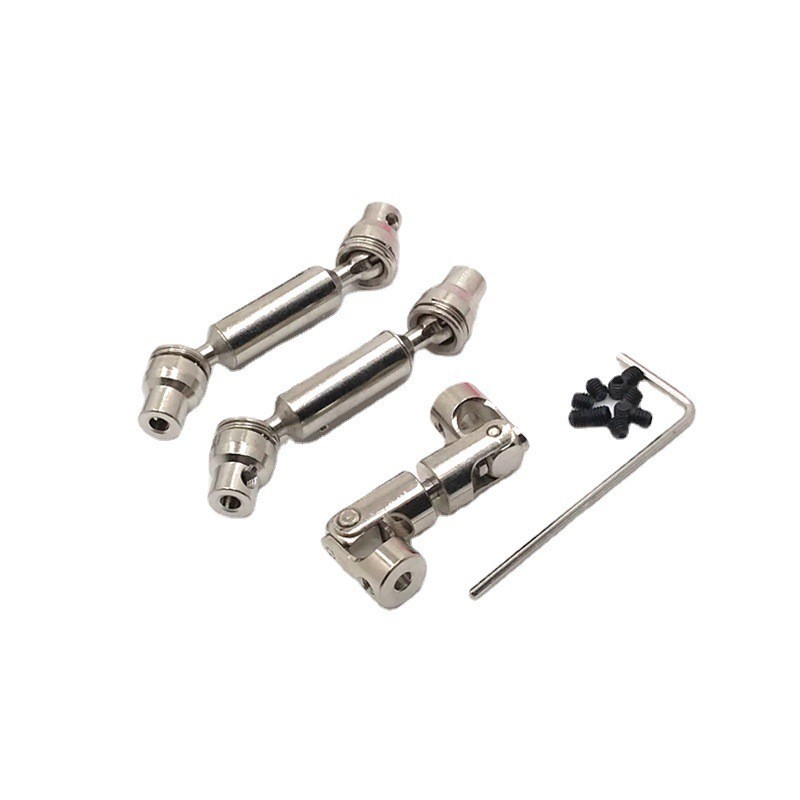 โลหะไดรฟ์เพลา CVD สําหรับ WPL B16 B36 JJRC Q60 Q63 Q64 MN77 FY004 6WD 6X6 1/16 RC รถอะไหล่อัพเกรดอุป