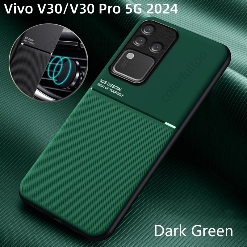 เคสซิลิโคน TPU เนื้อแมตต์ กันกระแทก สําหรับ Vivo V30 2024 Vivo V30 Pro V 30 V30Pro VivoV30 5G