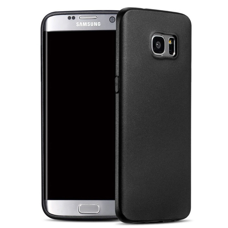 Hitam Aw-com Premium black Case Samsung note 5 S7 S7Edge S6 Edge Plus Softcase black Casing Cover Full protection Premium Quality