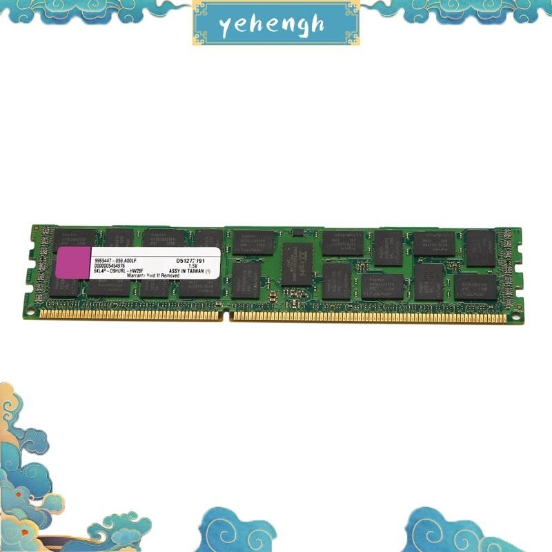 หน่วยความจํา 4GB DDR3 REG 1333MHz PC3-10600 1.5V DIMM 240 Pins สําหรับ Intel Desktop RAM Memoria yehengh