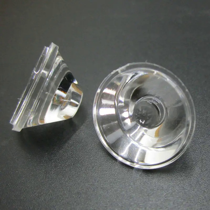 เลนส์ออปติคอล 1W 3W 5W LED 20 มม. PMMA 5 10 15 30 45 60 90 120 องศา สําหรับชิป LED พลังงานสูง 1 3 5 วัตต์