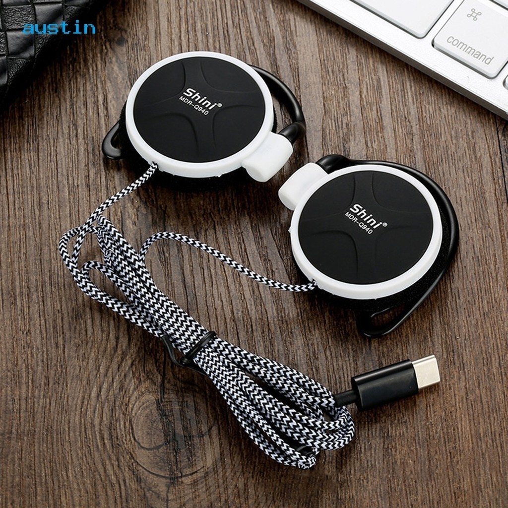 [AY] หูฟังแบบมีสาย ไมโครโฟนตัดเสียงรบกวน HiFi ปรับระดับเสียงได้ Type-C TPE สําหรับเล่นเกม
