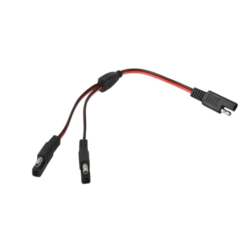 YXA SAE Connectors SAE Y Splitter สายชาร์จ 1 ถึง 2 ขั้วต่อ SAE