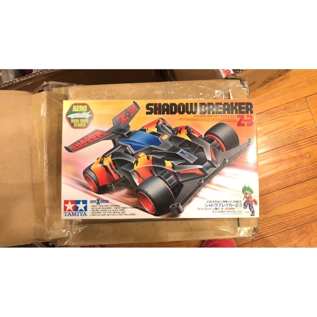 ต้นฉบับ TAMIYA TAMIYA สี่ล้อไดรฟ์ญี่ปุ่น-Made Out of Print Shadow Thunderbolt Z3 SX แชสซี 19602 พร้อ