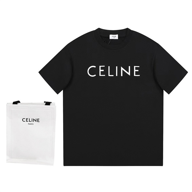 C เสื้อยืดแขนสั้นลําลอง ทรงหลวม คุณภาพสูง แฟชั่นเรียบง่าย สําหรับผู้ชาย และผู้หญิง KTYE56