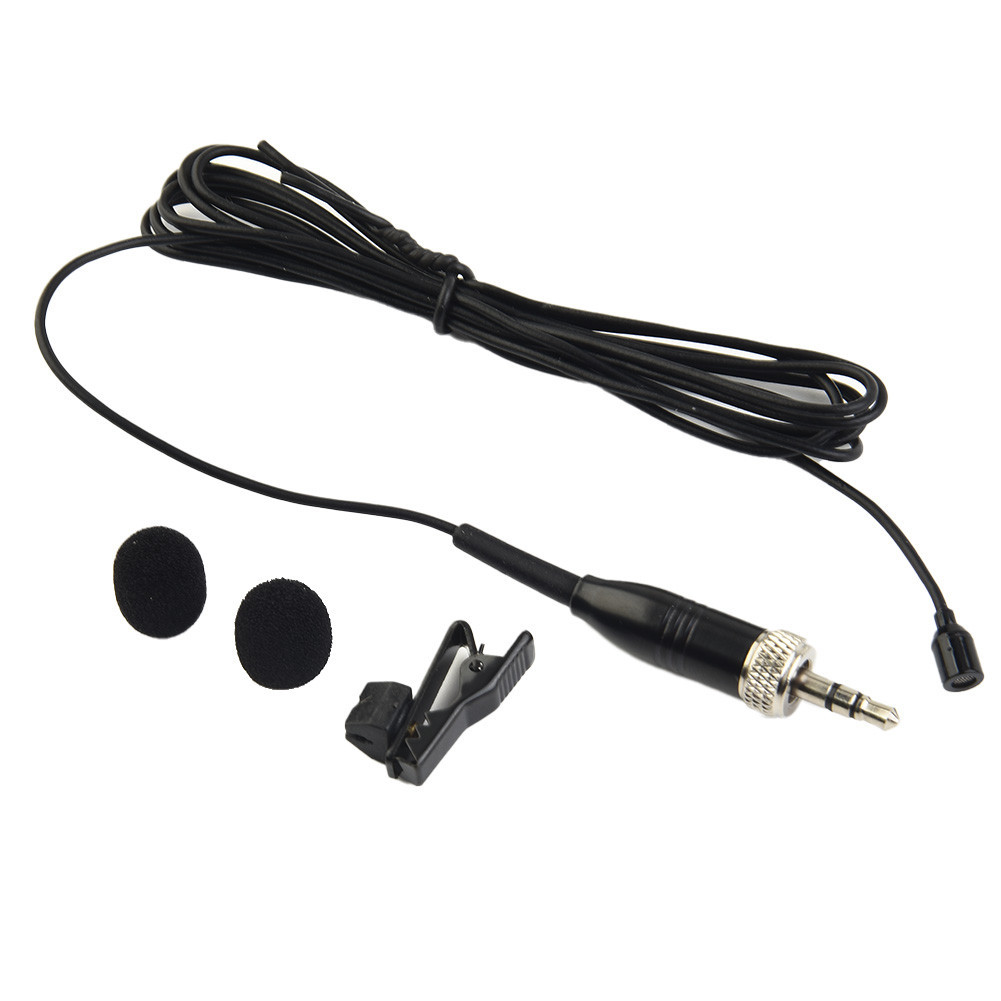 ไมโครโฟน สีดํา ถอดออกได้ สําหรับ Sennheiser Lapel Clip ราคา ถูกที่สุด ดีลบีเคเค แกลเลอรีภาพที่ 8